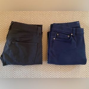 2 Pairs Men’s Banaba Republic Slim Traveler Jeans